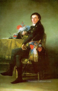 portrait Tableau Peinture - Ferdinand Guillemardet portrait Francisco Goya
